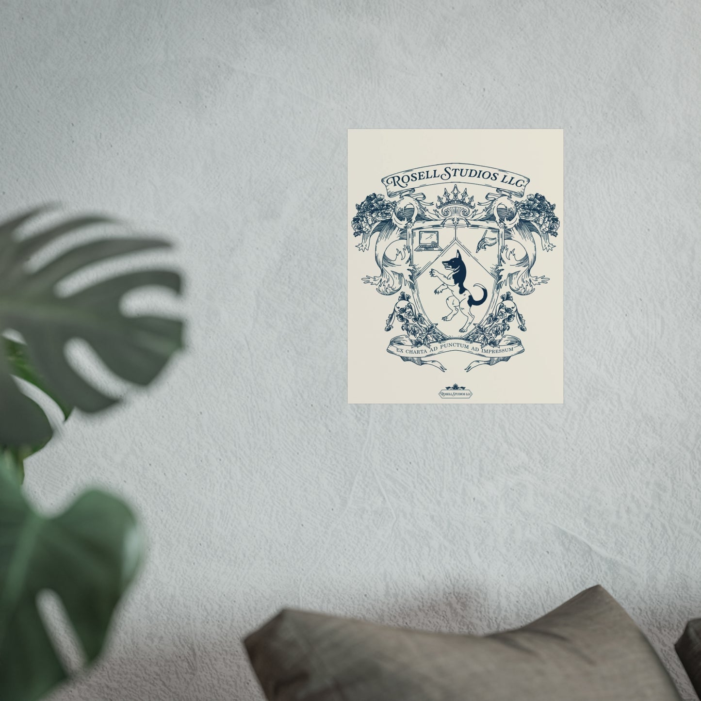 Royal Crest Art Poster