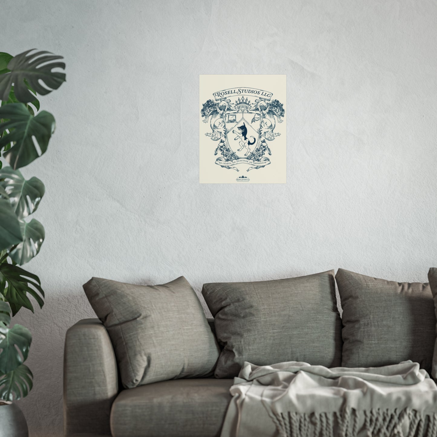 Royal Crest Art Poster