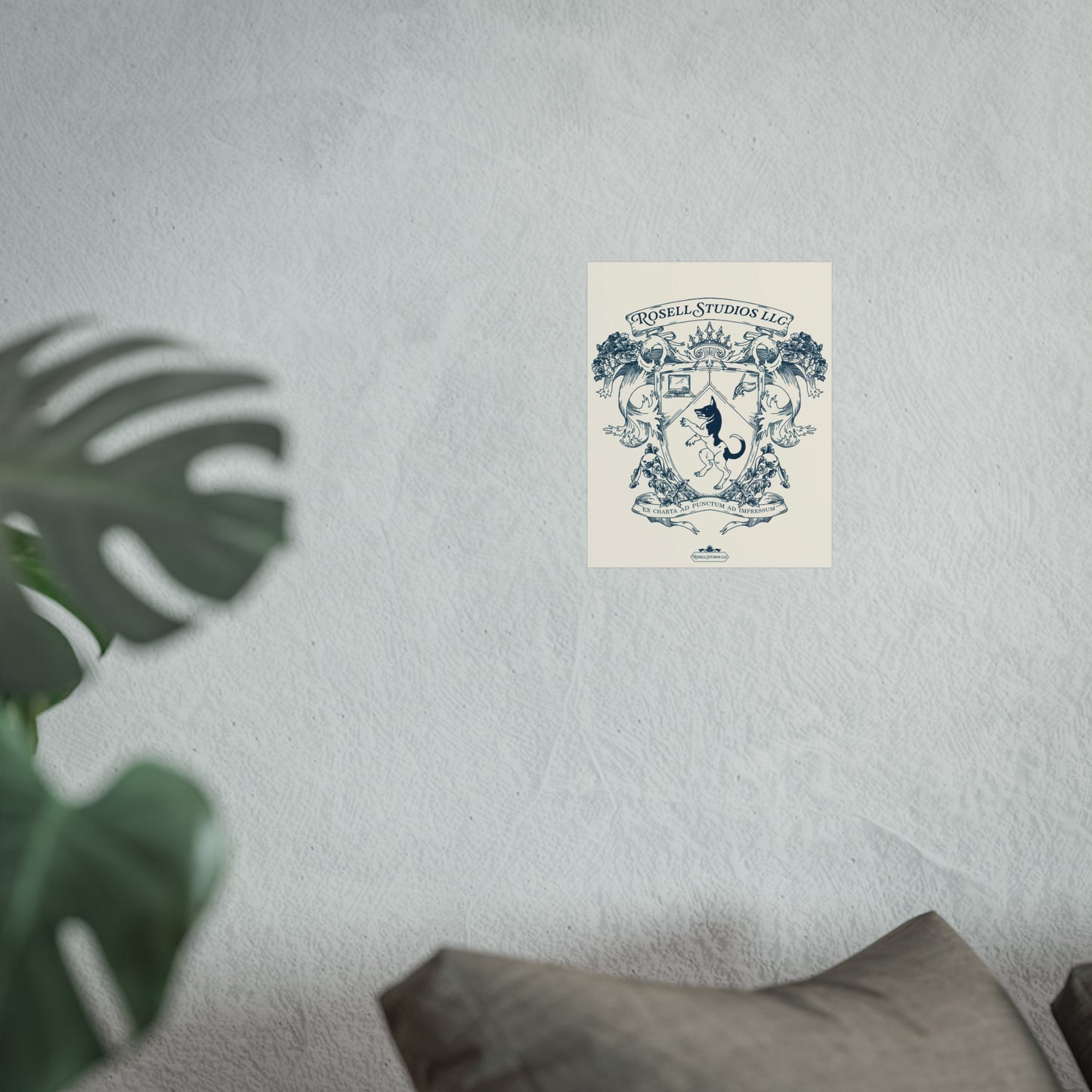 Royal Crest Art Poster