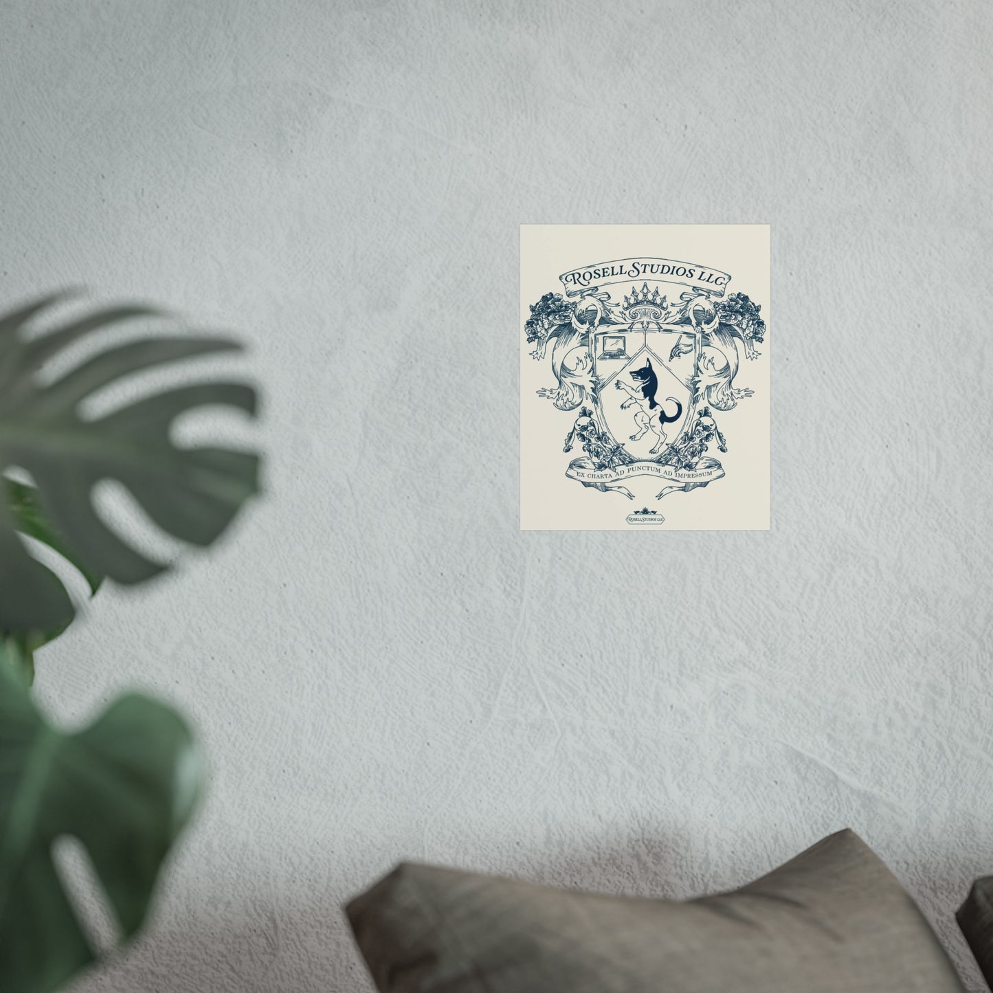 Royal Crest Art Poster