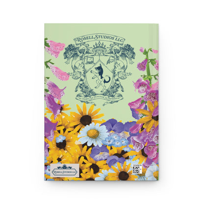 Blossom Into Being: Wildflower Hardcover Journal
