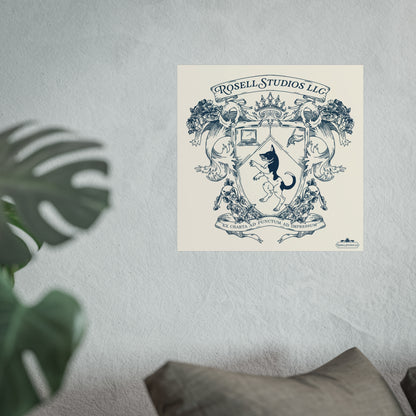 Royal Crest Art Poster
