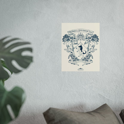 Royal Crest Art Poster