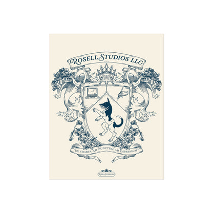 Royal Crest Art Poster