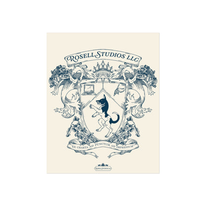 Royal Crest Art Poster